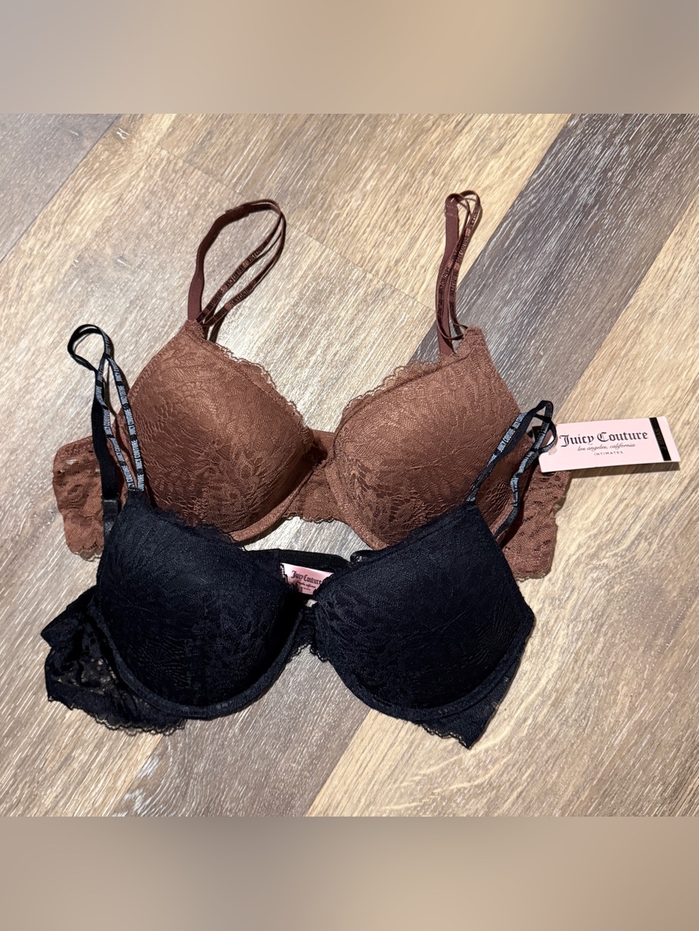 Juicy Couture Lace Push-Up Bras (2 pack)